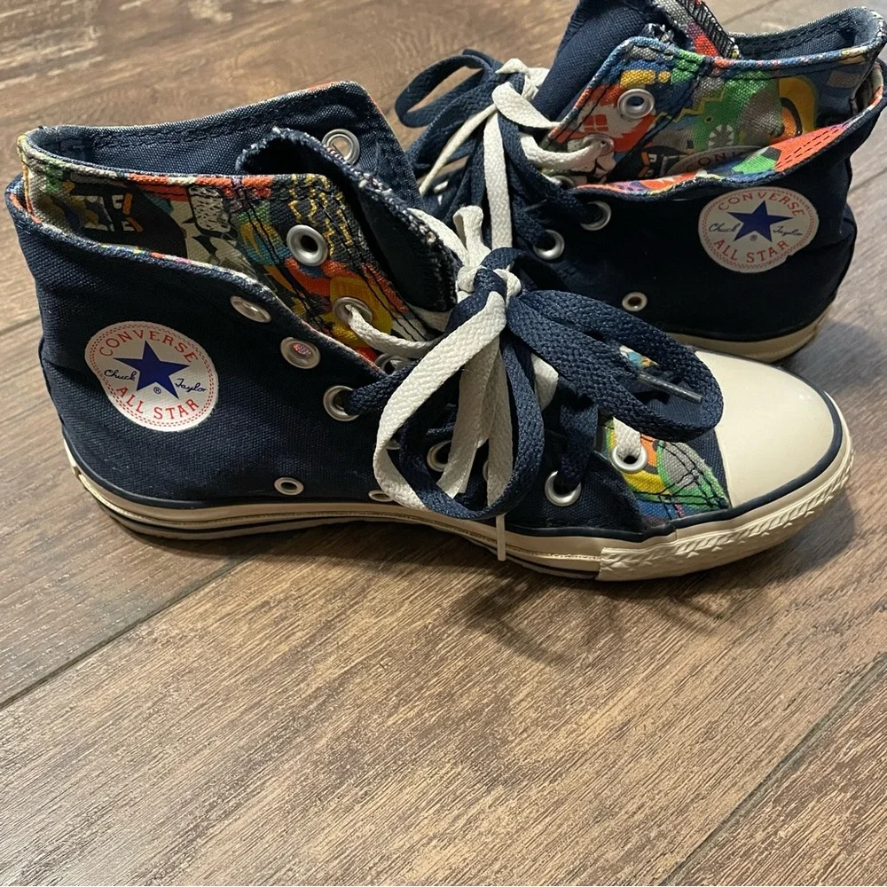 Converse Chuck Taylor High Top Upper Double Monster Sneakers Size 5